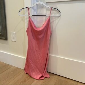 Women’s pink urban outfitters Cowell neck dress